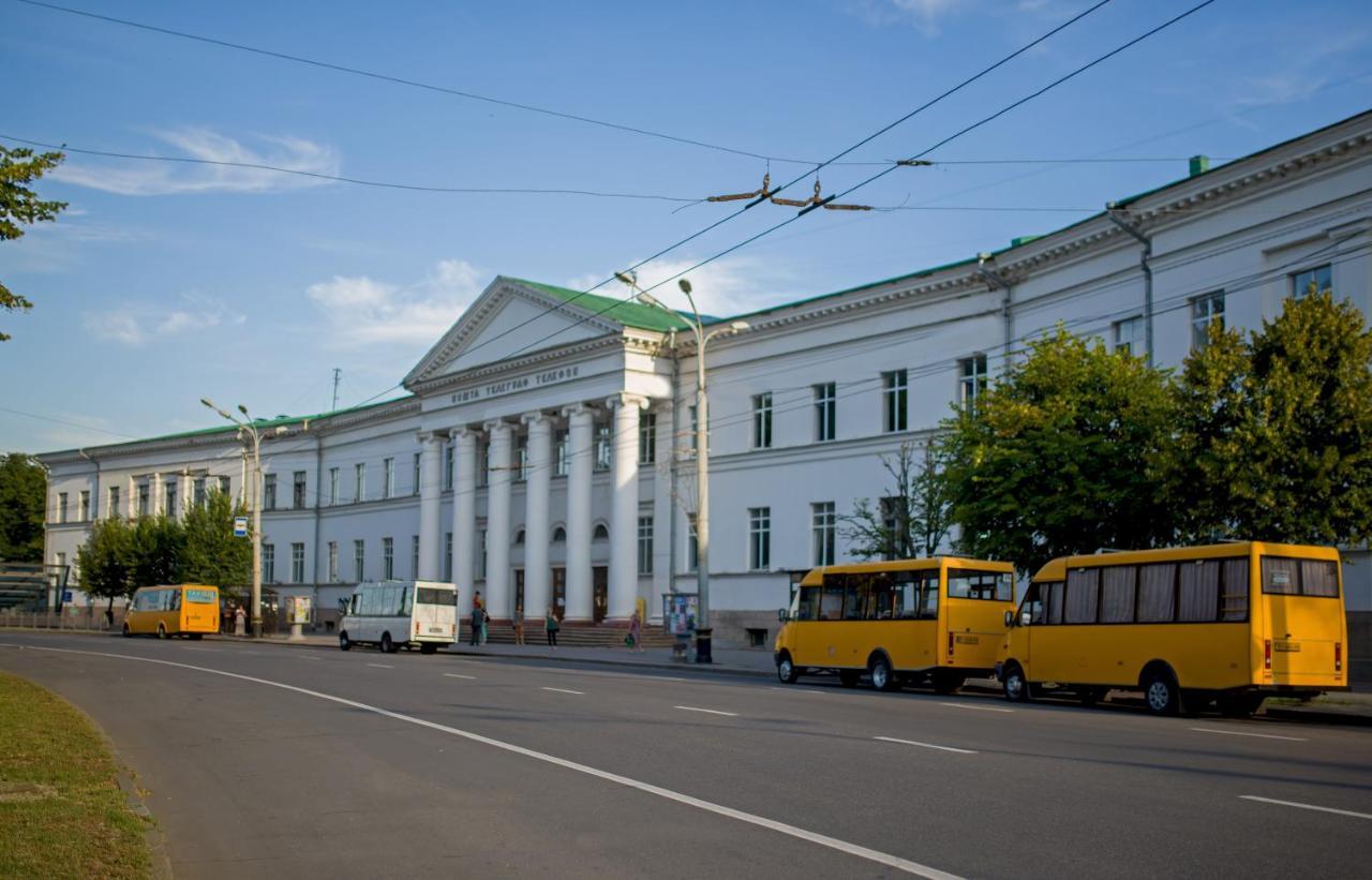 Modern Apartmeents Near Central Park Poltava Eksteriør bilde